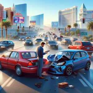 rear end collision in Las Vegas