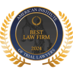 Premio del Instituto Americano de Abogados Litigantes a los Mejores Abogados Litigantes 2024 Insignia para el abogado de lesiones personales de Las Vegas Kevin R. Hansen