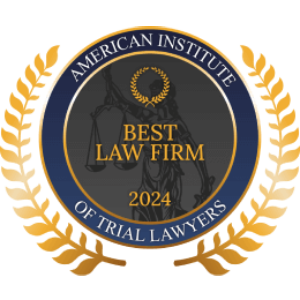 American Institute of Trial Lawyers Award for Best Trial Lawyers 2024 Badge for Las Vegas Personal injury lawyer Kevin R. Hansen