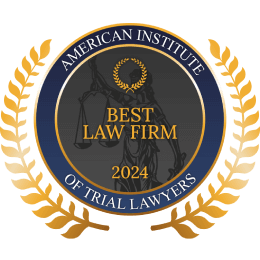 Best Law Firm 2024 - American Institute of Trial Lawyers for Personal injury lawyer Kevin R. Hansen