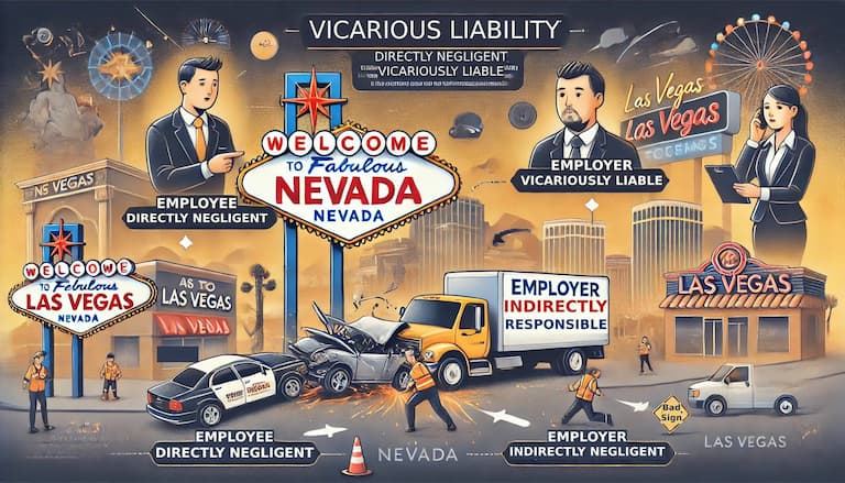 Image illustrating how vicarious liability occurs in Las Vegas